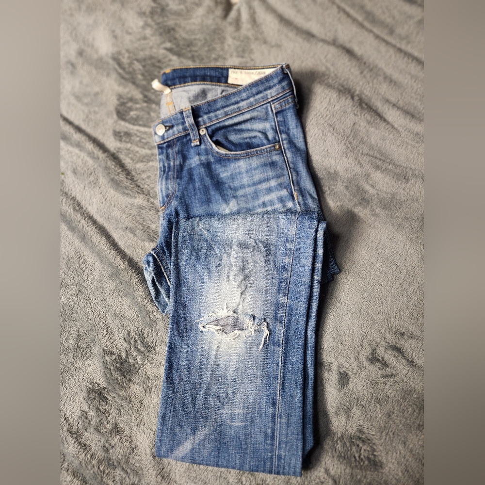 Rag&Bone the dre ripped jean